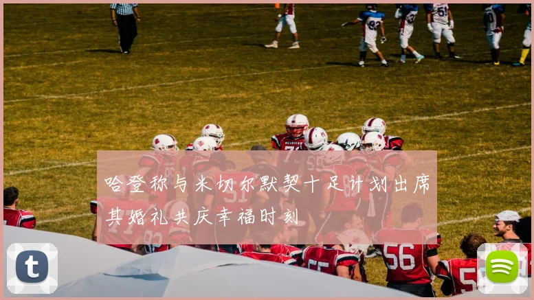 哈登称与米切尔默契十足计划出席其婚礼共庆幸福时刻